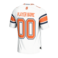 Syracuse Orange Football Jersey, White Sportswear Jersey Shirt, Lightweight Breathable Athletic Jersey, Casual Gift for Men, Style 203645248