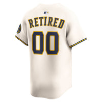 Milwaukee Brewers Baseball Jersey, Cream Sportswear Jersey Shirt, Lightweight Breathable Athletic Jersey, Casual Gift for Men, Style 202808914