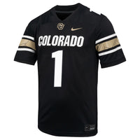 Colorado Buffaloes Football Jersey, Black Game Throwback Sportswear Jersey Shirt, Lightweight Breathable Athletic Jersey, Casual Gift for Men
