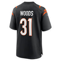Ickey Woods Cincinnati Bengals Football Jersey, Black Game Sportswear Jersey Shirt, Lightweight Breathable Athletic Jersey, Casual Gift for Men