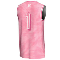 South Carolina Gamecocks Basketball Jersey, Pink Lightweight Sportswear Jersey Shirt, Sleeveless Athletic Tank Jersey, Casual Gift for Men