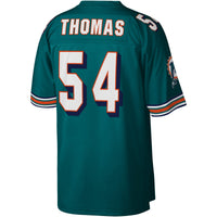 Zach Thomas Miami Dolphins Football Jersey, Aqua Replica Sportswear Jersey Shirt, Lightweight Breathable Athletic Jersey, Casual Gift for Men