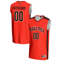 Texas Tech Red Raiders Basketball Jersey, Sportswear Jersey Shirt, Sleeveless Athletic Tank Jersey, Casual Gift for Men, Style 202903468