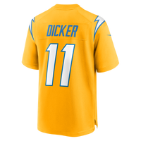 Cameron Dicker Los Angeles Chargers Football Jersey, Gold Sportswear Jersey Shirt, Lightweight Breathable Athletic Jersey, Casual Gift for Men