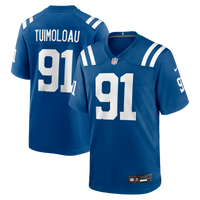 JT Tuimoloau Indianapolis Colts Football Jersey, Royal Game Sportswear Jersey Shirt, Lightweight Breathable Athletic Jersey, Casual Gift for Men
