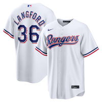 Wyatt Langford Texas Rangers Baseball Jersey, White Replica Sportswear Jersey Shirt, Lightweight Breathable Athletic Jersey, Casual Gift for Men