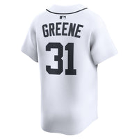 Riley Greene Detroit Tigers Baseball Jersey, White Limited Sportswear Jersey Shirt, Lightweight Breathable Athletic Jersey, Casual Gift for Men