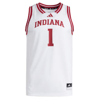 Indiana Hoosiers Basketball Jersey, White Replica Swingman Sportswear Jersey Shirt, Sleeveless Athletic Tank Jersey, Casual Gift for Men
