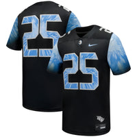 UCF Knights Football Jersey, Black Game Sportswear Jersey Shirt, Lightweight Breathable Athletic Jersey, Casual Gift for Men, Style 203182819