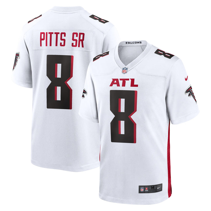 Kyle Pitts Sr. Atlanta Falcons Football Jersey, White Game Sportswear Jersey Shirt, Lightweight Breathable Athletic Jersey, Casual Gift for Men