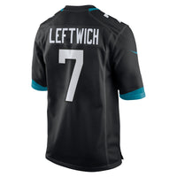 Byron Leftwich Jacksonville Jaguars Football Jersey, Black Sportswear Jersey Shirt, Lightweight Breathable Athletic Jersey, Casual Gift for Men