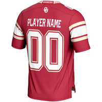 Oklahoma Sooners Football Jersey, Crimson Sportswear Jersey Shirt, Lightweight Breathable Athletic Jersey, Casual Gift for Men, Style 5255609