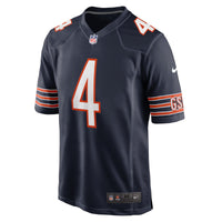 D'Andre Swift Chicago Bears Football Jersey, Navy Game Sportswear Jersey Shirt, Lightweight Breathable Athletic Jersey, Casual Gift for Men
