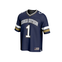 Georgia Southern Eagles Football Jersey, Blue Fashion Sportswear Jersey Shirt, Lightweight Breathable Athletic Jersey, Casual Gift for Men