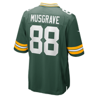 Luke Musgrave Green Bay Packers Football Jersey, Game Sportswear Jersey Shirt, Lightweight Breathable Athletic Jersey, Casual Gift for Men