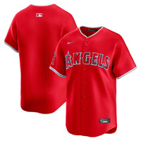 Los Angeles Angels Baseball Jersey, Red Sportswear Jersey Shirt, Lightweight Breathable Athletic Jersey, Casual Gift for Men, Style 201933531