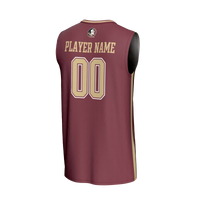 Florida State Seminoles Basketball Jersey, Garnet Sportswear Jersey Shirt, Sleeveless Athletic Tank Jersey, Casual Gift for Men, Style 202287970