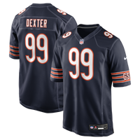 Gervon Dexter Sr Chicago Bears Football Jersey, Navy Game Sportswear Jersey Shirt, Lightweight Breathable Athletic Jersey, Casual Gift for Men
