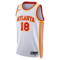 Mouhamed Gueye Atlanta Hawks Basketball Jersey, White Swingman Sportswear Jersey Shirt, Sleeveless Athletic Tank Jersey, Casual Gift for Men