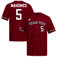 Texas Tech Red Raiders Baseball Jersey, Replica Sportswear Jersey Shirt, Lightweight Breathable Athletic Jersey, Casual Gift for Men