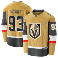 Mitch Marner Vegas Golden Knights Hockey Jersey, Gold Breakaway Sportswear Jersey Shirt, Long Sleeve Hockey Sweater Jersey, Casual Gift for Men