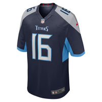 Treylon Burks Tennessee Titans Football Jersey, Navy Game Sportswear Jersey Shirt, Lightweight Breathable Athletic Jersey, Casual Gift for Men