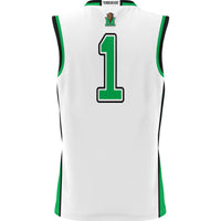 Marshall Thundering Herd Basketball Jersey, White Lightweight Sportswear Jersey Shirt, Sleeveless Athletic Tank Jersey, Casual Gift for Men