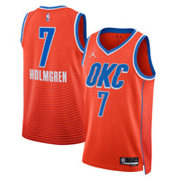 Chet Holmgren Oklahoma City Thunder Basketball Jersey, Orange Sportswear Jersey Shirt, Sleeveless Athletic Tank Jersey, Casual Gift for Men