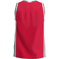 Newberry College Wolves Basketball Jersey, Scarlet Lightweight Sportswear Jersey Shirt, Sleeveless Athletic Tank Jersey, Casual Gift for Men