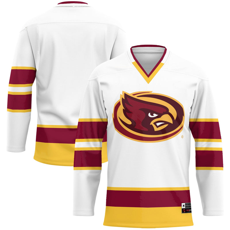 Iowa State Cyclones Hockey Jersey, Cardinal Sportswear Jersey Shirt, Long Sleeve Hockey Sweater Jersey, Casual Gift for Men