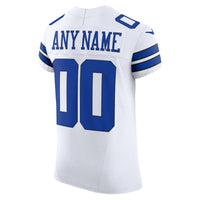Dallas Cowboys Football Jersey, White Elite Sportswear Jersey Shirt, Lightweight Breathable Athletic Jersey, Casual Gift for Men, Style 5022206