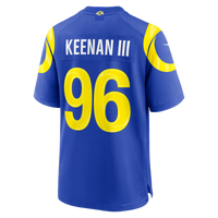 Tim Keenan III Los Angeles Rams Football Jersey, Royal Game Sportswear Jersey Shirt, Lightweight Breathable Athletic Jersey, Casual Gift for Men