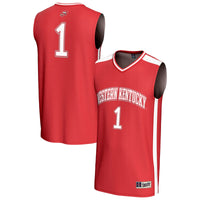 Western Kentucky Hilltoppers Basketball Jersey, Sportswear Jersey Shirt, Sleeveless Athletic Tank Jersey, Casual Gift for Men, Style 202219726