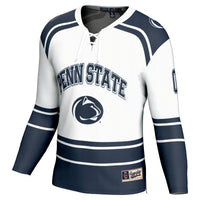 Penn State Nittany Lions Hockey Jersey, White Sportswear Jersey Shirt, Long Sleeve Hockey Sweater Jersey, Casual Gift for Men, Style 204685828