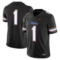 Florida Gators Football Jersey, Black Game Sportswear Jersey Shirt, Lightweight Breathable Athletic Jersey, Casual Gift for Men, Style 200894241