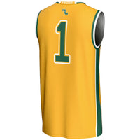 William & Mary Tribe Basketball Jersey, Gold Lightweight Sportswear Jersey Shirt, Sleeveless Athletic Tank Jersey, Casual Gift for Men
