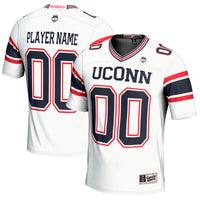 UConn Huskies Football Jersey, White Sportswear Jersey Shirt, Lightweight Breathable Athletic Jersey, Casual Gift for Men, Style 5233493