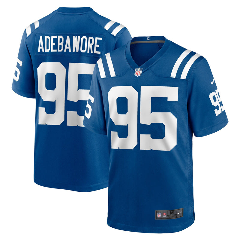 Adetomiwa Adebawore Indianapolis Colts Football Jersey, Sportswear Jersey Shirt, Lightweight Breathable Athletic Jersey, Casual Gift for Men