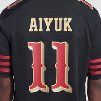 Brandon Aiyuk San Francisco 49ers Football Jersey, Black Sportswear Jersey Shirt, Lightweight Breathable Athletic Jersey, Casual Gift for Men