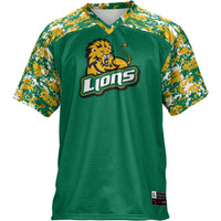 Southeastern Louisiana Lions Football Jersey, Green Sportswear Jersey Shirt, Lightweight Breathable Athletic Jersey, Casual Gift for Men