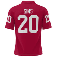 Oklahoma Sooners Heisman Football Jersey, Crimson Sportswear Jersey Shirt, Lightweight Breathable Athletic Jersey, Casual Gift for Men