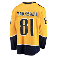 Jonathan Marchessault Nashville Hockey Jersey, Sportswear Jersey Shirt, Long Sleeve Hockey Jersey, Casual Gift for Men, Style 201959779