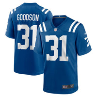 Tyler Goodson Indianapolis Colts Football Jersey, Royal Sportswear Jersey Shirt, Lightweight Breathable Athletic Jersey, Casual Gift for Men