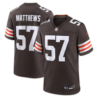 Clay Matthews Cleveland Browns Football Jersey, Brown Game Sportswear Jersey Shirt, Lightweight Breathable Athletic Jersey, Casual Gift for Men