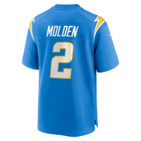 Elijah Molden Los Angeles Chargers Football Jersey, Powder Sportswear Jersey Shirt, Lightweight Breathable Athletic Jersey, Casual Gift for Men