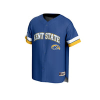 Kent State Golden Flashes Baseball Jersey, Navy Sportswear Jersey Shirt, Lightweight Breathable Athletic Jersey, Casual Gift for Men