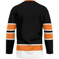Findlay Oilers Hockey Jersey, Black Sportswear Jersey Shirt, Long Sleeve Hockey Sweater Jersey, Casual Gift for Men