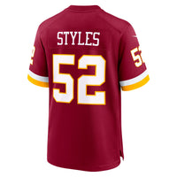 Sonny Styles Washington Commanders Football Jersey, Sportswear Jersey Shirt, Lightweight Breathable Athletic Jersey, Casual Gift for Men