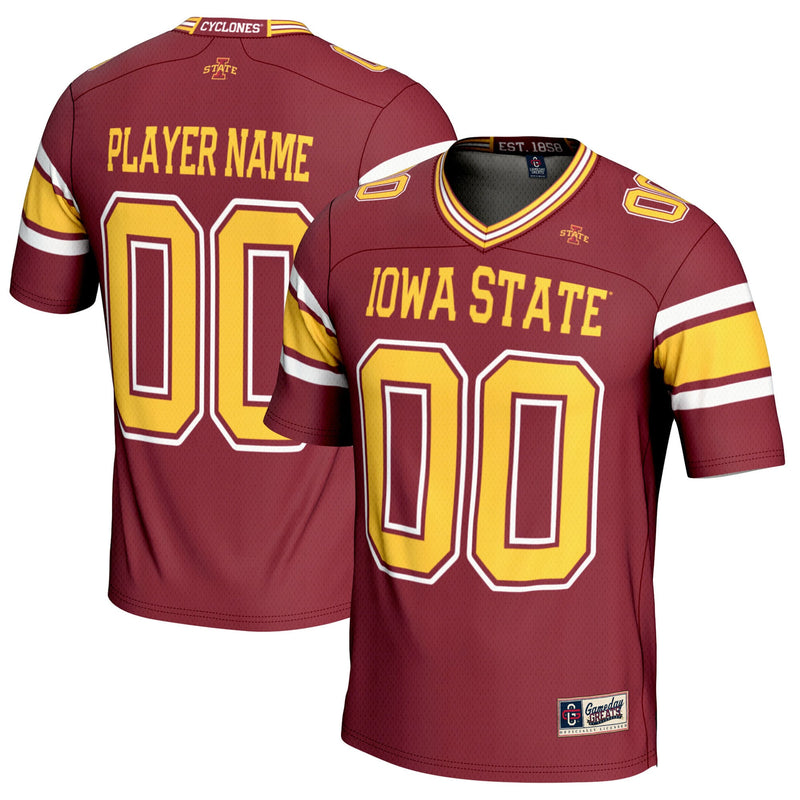Iowa State Cyclones Football Jersey, Sportswear Jersey Shirt, Lightweight Breathable Athletic Jersey, Casual Gift for Men, Style 5183408