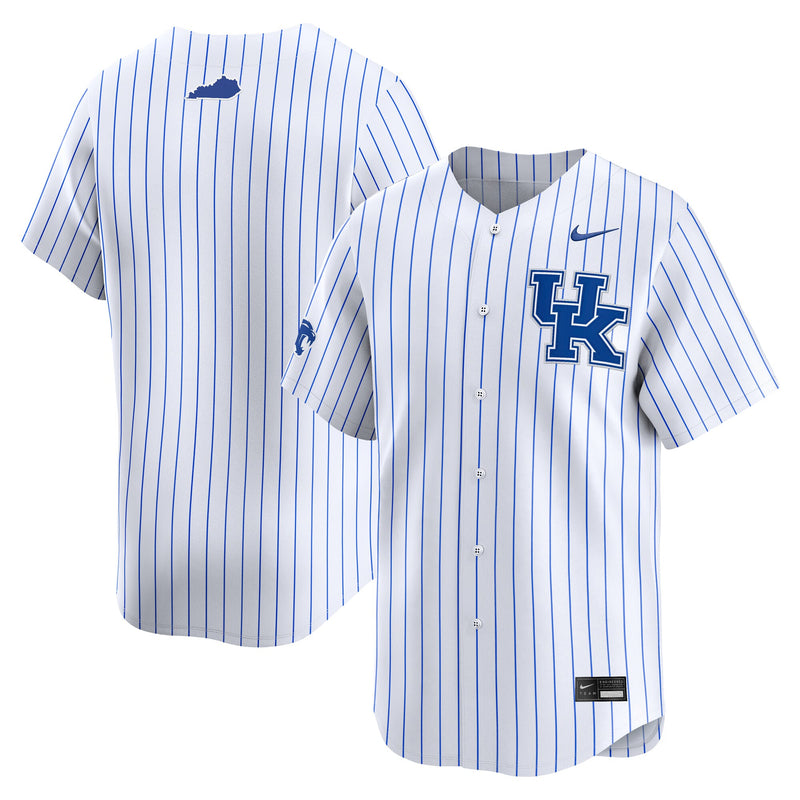 Kentucky Wildcats Baseball Jersey, White Limited Sportswear Jersey Shirt, Lightweight Breathable Athletic Jersey, Casual Gift for Men